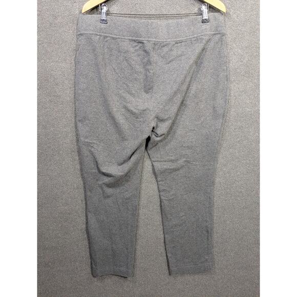 Lands End Starfish Slim Leg Pants Womens 1X Pull On Yoga Stretch Leggings - Picture 7 of 14